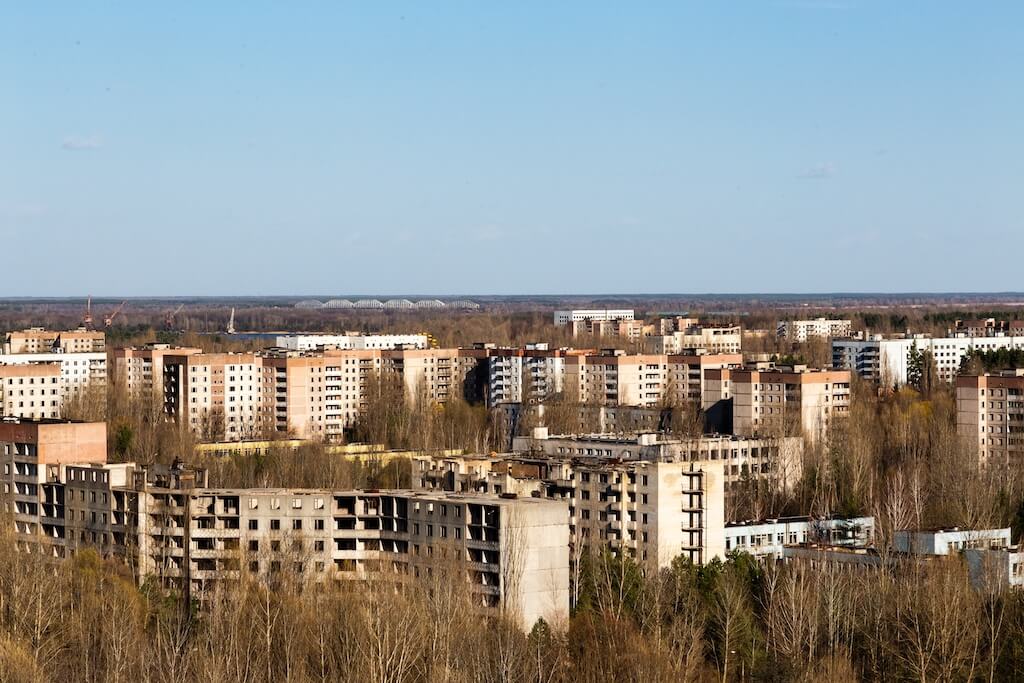 30 km Sperrzone von Tschernobyl